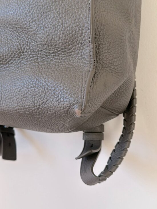 ALL SAINTS Storm Grey Kita Small Backpack